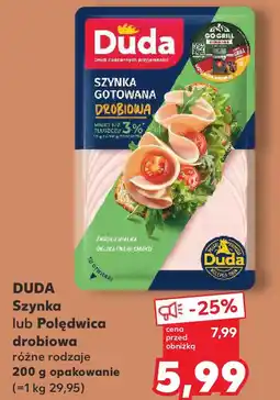 Kaufland DUDA Szynka lub Polędwica drobiowa oferta