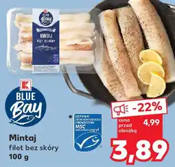Kaufland Blue Bay Mintaj filet bez skóry oferta