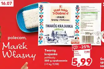 Kaufland Twaróg krajanka półtłusty Stąd Takie Dobre! oferta