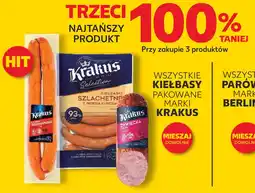 Kaufland Krakus Wszystkie kiełbasy pakowane marki Krakus oferta