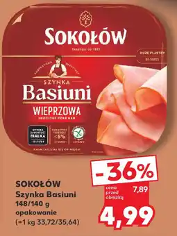 Kaufland SOKOŁÓW Szynka Basiuni oferta