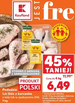 Kaufland Podudzie lub Udo z kurczaka z lady lub w opakowaniu XXL oferta