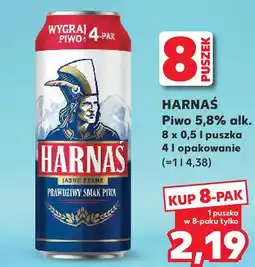 Kaufland Harnaś Piwo 5,8% alk oferta