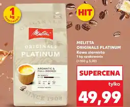 Kaufland Melitta Originals Platinum Kawa ziarnista oferta