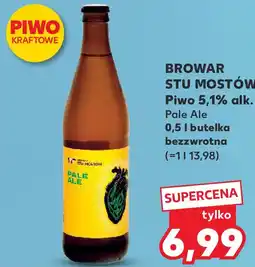 Kaufland Browar Stu Mostów Piwo 5,1% alk. Pale Ale oferta
