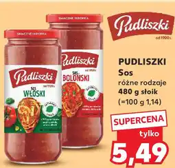 Kaufland Pudliszki Sos różne rodzaje oferta