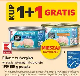 Kaufland K-Classic Filet z tuńczyka oferta