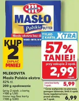 Kaufland MLEKOVITA Masło Polskie ekstra 82% tł oferta