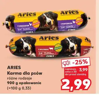 Kaufland Aries Karma dla psów oferta