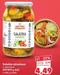 Kaufland Stąd takie Dobre! Sałatka obiadowa z ogórkiem oferta