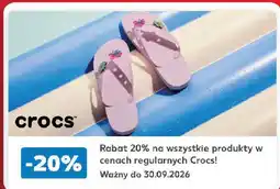 Kaufland Crocs - 20% na wszystkie produkty w cenach regularnych oferta