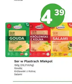 Limonka Ser w plastrach Mlekpol Salami oferta