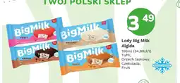 Limonka Lody Big Milk Algida Czekolada oferta