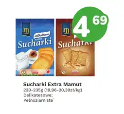 Limonka Sucharki Extra Mamut pełnoziarniste oferta