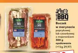 Kaufland Boczek w marynacie paprykowej Let's BBQ oferta