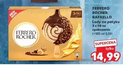 Kaufland Lody na patyku Ferrero Rocher oferta