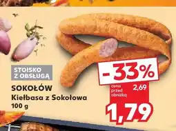 Kaufland Kiełbasa z Sokołowa Sokołów oferta