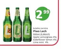 Limonka Piwo Lech Elderflower Lemon oferta