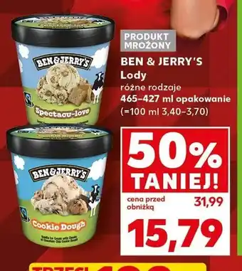 Kaufland Lody Ben & Jerry's Cookie Dough oferta