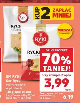 Kaufland Ser Rycki Maasdam w plastrach oferta
