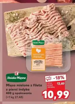 Kaufland Mięso mielone z fileta z piersi indyka Stoisko Mięsne oferta