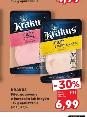 Kaufland Filet gotowany z indyka Krakus oferta