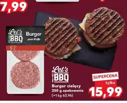 Kaufland Burger cielęcy Let's BBQ oferta