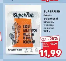 Kaufland Łosoś atlantycki wędzony na zimno Superfish oferta