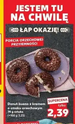 Kaufland Donut bueno z kremem o smaku orzechowym oferta