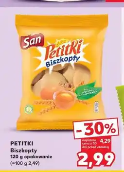 Kaufland Biszkopty Petitki San oferta