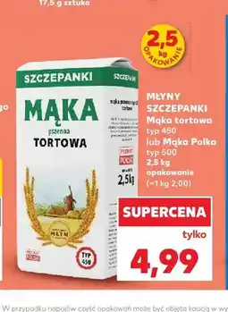 Kaufland Mąka pszenna Polka Szczepanki typ 500 oferta