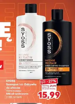 Kaufland Odżywka do włosów Syoss Intense Keratin oferta