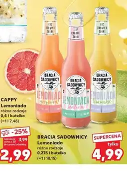 Kaufland Lemoniada Bracia Sadownicy grejpfrutowa oferta