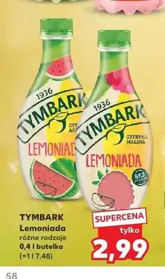Kaufland Lemoniada Tymbark cytryna arbuz oferta