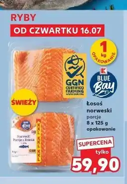 Kaufland Łosoś norweski porcje Blue Bay oferta