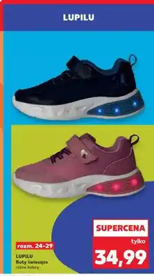 Kaufland Buty dziecięce świecące Lupilu oferta