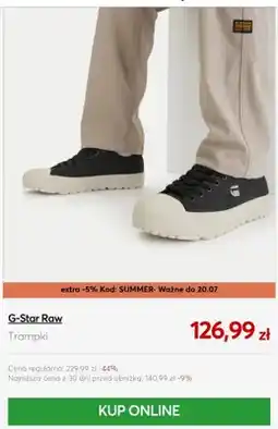 eobuwie Trampki G-Star Raw oferta