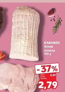 Kaufland Schab śnieżny Kabanos oferta