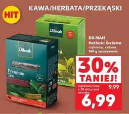 Kaufland Herbata liściasta zielona Dilmah Green Tea oferta