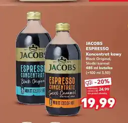 Kaufland Koncentrat kawy Jacobs Espresso Black Original oferta