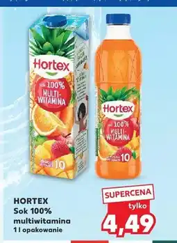 Kaufland Sok 100% multiwitamina Hortex oferta