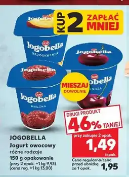 Kaufland Jogurt owocowy Jogobella Zott oferta