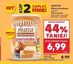 Kaufland Masa krówkowa kajmak Gostyń oferta