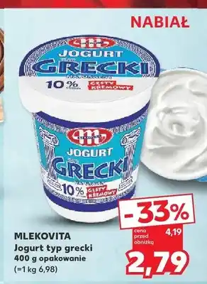 Kaufland Jogurt typ grecki Mlekovita oferta