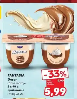 Kaufland Deser Fantasia Danone 2-pak oferta