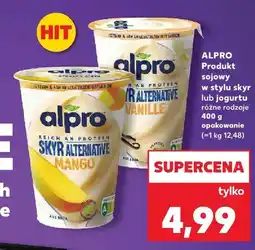 Kaufland Produkt sojowy w stylu skyr Alpro o smaku waniliowym oferta