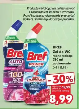 Kaufland Żel do WC Bref Power Active WC-Gel Flower oferta