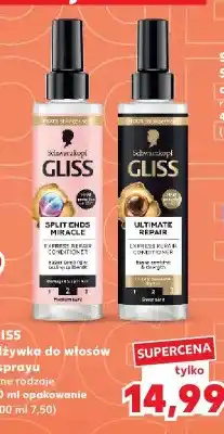 Kaufland Odżywka do włosów w sprayu Gliss Split Ends Miracle oferta