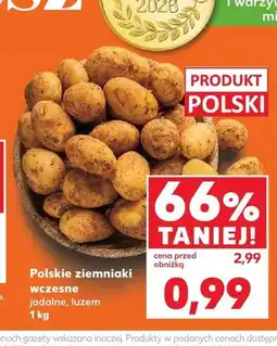 Kaufland Ziemniaki wczesne polskie oferta