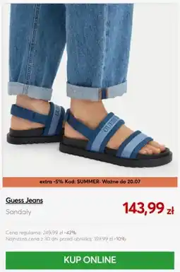 eobuwie Sandały Guess Jeans oferta